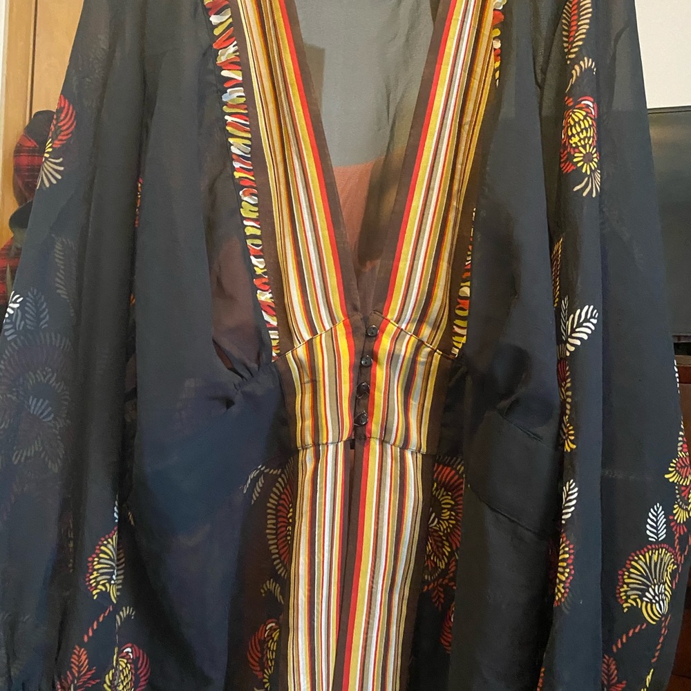 Ashley Stewart Plus Size 30/32 Long Duster